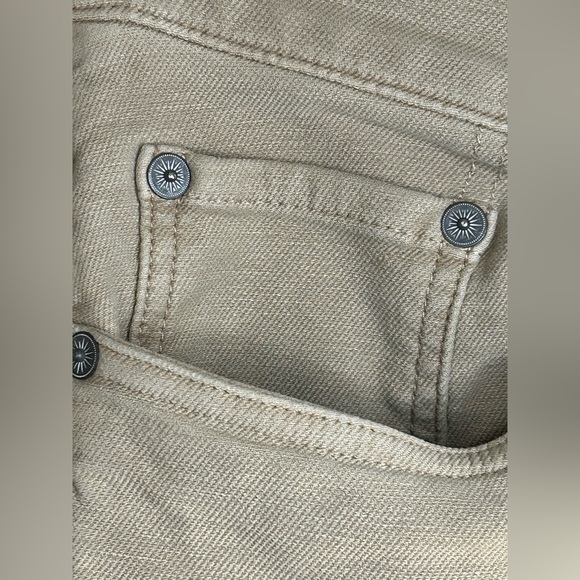 Faherty Men's Stretch Terry 5-Pocket Pant Slim Straight-Desert Khaki Sz 30 - Picture 8 of 16